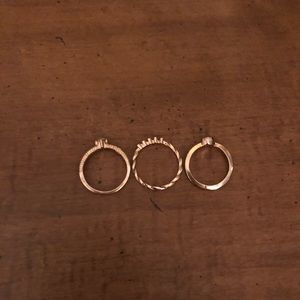 Set of 3 rings